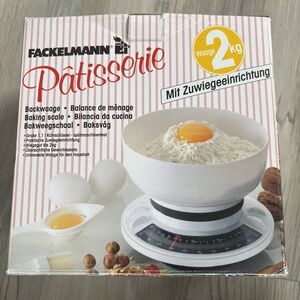 Vintage Fackelmann Patisserie Kitchen Scale With Box
